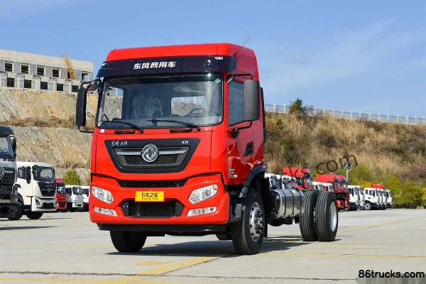 Dongfeng Commercial Vehicle Tianjin KR Comfort Edition 260hp 4X2(6 wheels) 6.8m Van Truck (Flat Roof)(Dongfeng 8-speed) Exterior (3) | 86Tru