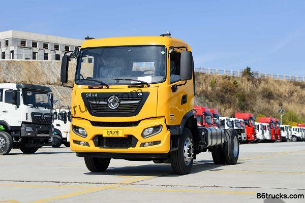 Dongfeng Commercial Vehicle Tianjin KR Medium Truck Green Pass Edition 220 hp 4X2(6 wheels) 6.2m Flatbed Cargo Truck (High Roof) Exterior (3