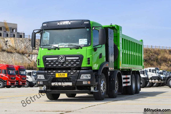 Dongfeng Commercial Vehicle Tianjin KR 8X4(12 wheels) 5.8m Electric Dump Truck CATL 281kWh Exterior (3) | 86Trucks