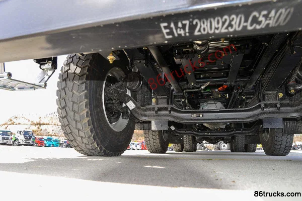 Dongfeng Commercial Vehicle Tianjin KR 8X4(12 wheels) 5.8m Electric Dump Truck CATL 281kWh Chassis (2) | 86Trucks