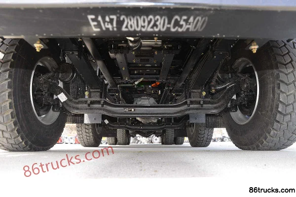 Dongfeng Commercial Vehicle Tianjin KR 8X4(12 wheels) 5.8m Electric Dump Truck CATL 281kWh Chassis (1) | 86Trucks
