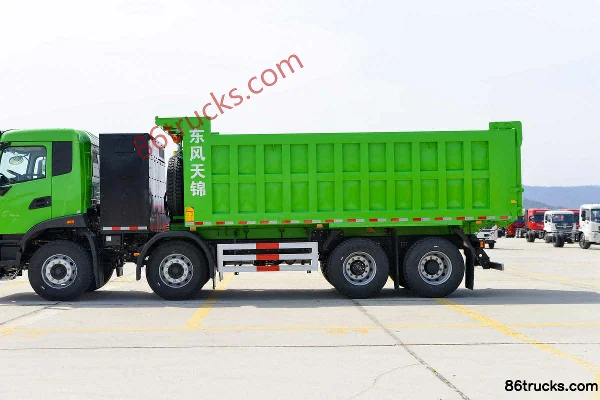 Dongfeng Commercial Vehicle Tianjin KR 8X4(12 wheels) 5.8m Electric Dump Truck CATL 281kWh Body (2) | 86Trucks