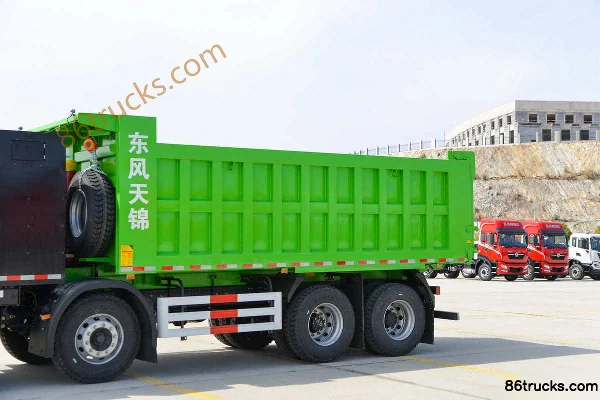 Dongfeng Commercial Vehicle Tianjin KR 8X4(12 wheels) 5.8m Electric Dump Truck CATL 281kWh Body (1) | 86Trucks