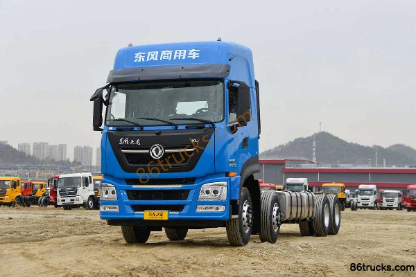 Dongfeng Commercial Vehicle Tianlong KL Heavy Truck Comfort Edition 430hp 8X4(12 wheels) 9.6m wing-opening van cargo truck Exterior (3) | 86