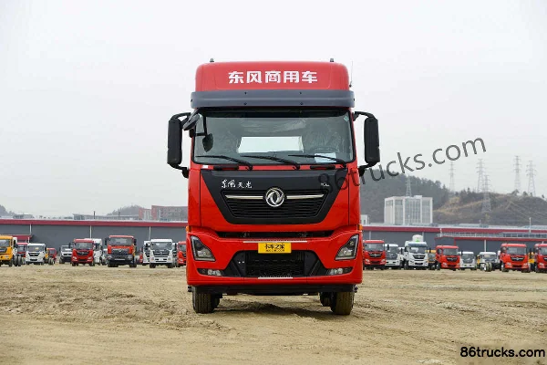 Dongfeng Commercial Vehicle Tianlong KL 290 hp 6X2(8 wheels) 9.6m Wing Opening Box Cargo Truck (High Roof) Exterior (2) | 86Trucks