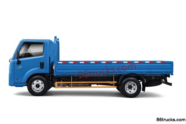 JMC new Shunda Standard Edition 2.5L Diesel 136 ch 4X2(6 roues) WLY 5-speed 4.2m single row flatbed light truck Extérieur (2) | 86Trucks