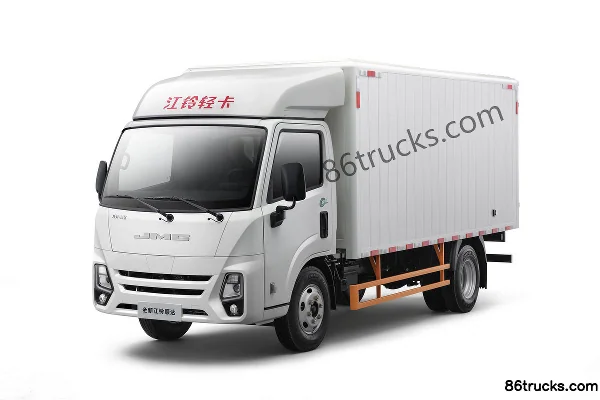 JMC Shunda Nouveau Standard 2.5L Diesel 136 ch 4X2(6 roues) WLY 5 vitesses 4,2 m cabine simple camion léger fourgon Extérieur (2) | 86Trucks