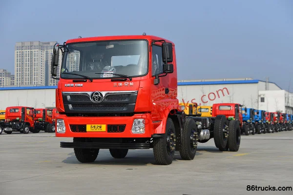 Sanhuan Shitong Haolong Comfort Edition 270hp 8X2(10 wheels) 6.5m Dump Truck (Semi-high Roof) Exterior (3) | 86Trucks