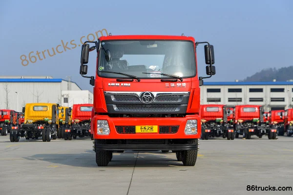 Sanhuan Shitong Haolong Comfort Edition 270hp 8X2(10 wheels) 6.5m Dump Truck (Semi-high Roof) Exterior (2) | 86Trucks