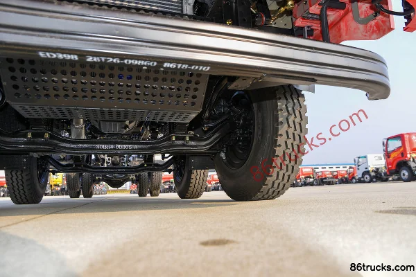 Sanhuan Shitong Haolong Comfort Edition 270hp 8X2(10 wheels) 6.5m Dump Truck (Semi-high Roof) Chassis (3) | 86Trucks