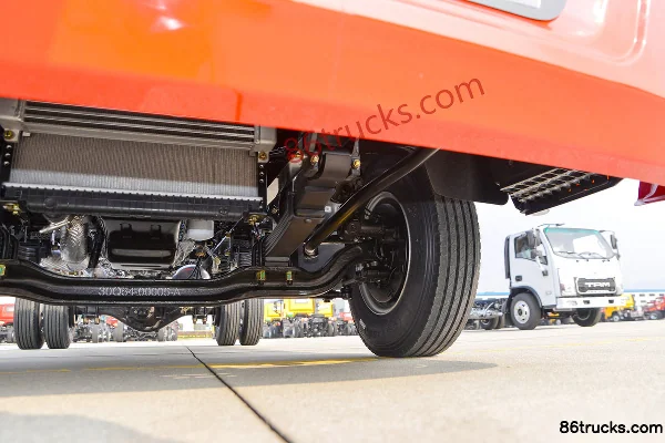 Sanhuan Shitong Xinchuangke 150hp 4X2(6 wheels) 4.15m Single Row Van Light Truck (Fast Gear 8-speed)(3.5T Rear Axle) Chassis (3) | 86Trucks