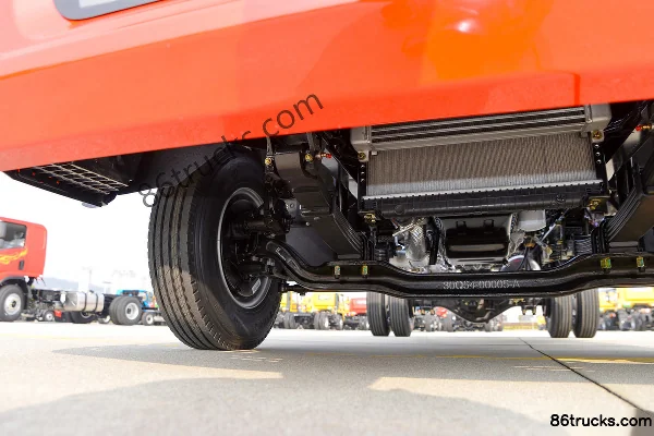 Sanhuan Shitong Xinchuangke 150hp 4X2(6 wheels) 4.15m Single Row Van Light Truck (Fast Gear 8-speed)(3.5T Rear Axle) Chassis (2) | 86Trucks