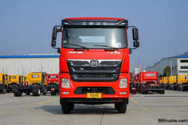 Sanhuan Shitong Haolong 6.2L Diesel 270hp 6X2(8 wheels) Fast Gear 10-Speed 6.8m Dump Truck (New Appearance) Exterior (2) | 86Trucks