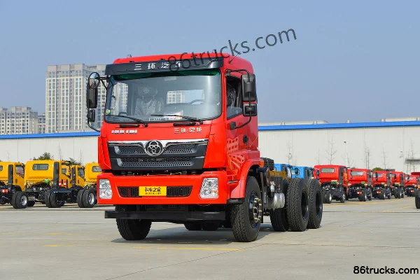 Sanhuan Shitong Haolong 6.2L Diesel 270hp 6X4(10 wheels) Fast Gear 10-Speed 5.2m Dump Truck Exterior (3) | 86Trucks