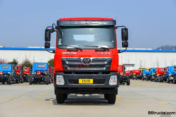 Sanhuan Shitong Haolong Comfort Edition 5.1L Diesel 260hp 8X2(10 wheels) Fast Gear 10-Speed 6m Dump Truck Exterior (2) | 86Trucks