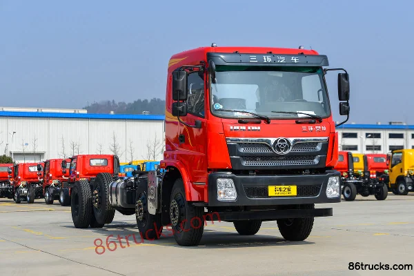 Sanhuan Shitong Haolong Comfort Edition 5.1L Diesel 260hp 8X2(10 wheels) Fast Gear 10-Speed 6m Dump Truck Exterior