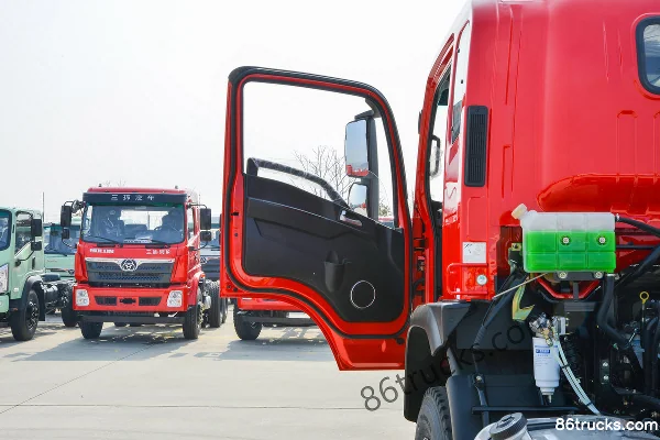 Sanhuan Shitong Xinchuangke 4.3L Diesel 240hp 4X2(6 wheels) Fast Gear 10-Speed 4m Dump Truck Cab (1) | 86Trucks