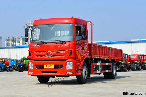 Sanhuan Shitong Haolong 6.2L Diesel 200hp 4X2(6 wheels) Fast Gear 8-Speed 6.75m Side Panel Cargo Truck Exterior (3) | 86Trucks
