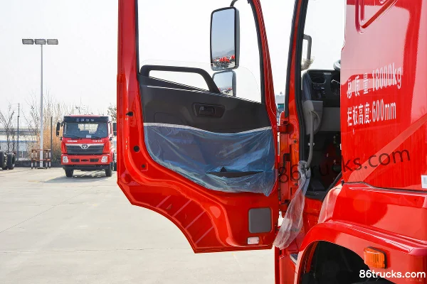 Sanhuan Shitong Haolong 6.2L Diesel 200hp 4X2(6 wheels) Fast Gear 8-Speed 6.75m Side Panel Cargo Truck Cab (2) | 86Trucks
