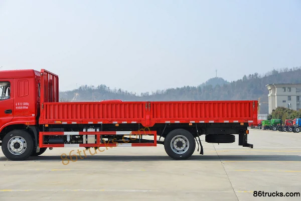 Sanhuan Shitong Haolong 6.2L Diesel 200hp 4X2(6 wheels) Fast Gear 8-Speed 6.75m Side Panel Cargo Truck Body (2) | 86Trucks