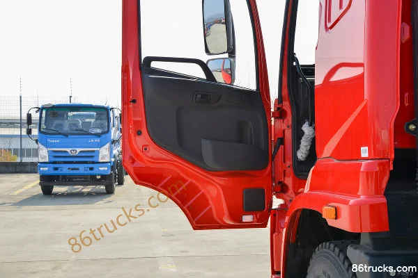 Sanhuan Shitong Haolong 270hp 8X2(10 wheels) 6.8m Stake Truck Cab (2) | 86Trucks