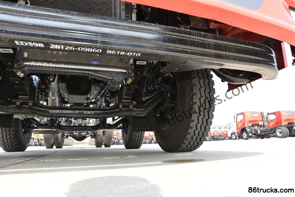 Sanhuan Shitong Haolong 270hp 8X2(10 wheels) 6.8m Stake Truck Chassis (3) | 86Trucks