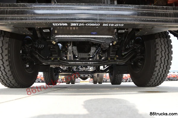 Sanhuan Shitong Haolong 270hp 8X2(10 wheels) 6.8m Stake Truck Chassis (1) | 86Trucks