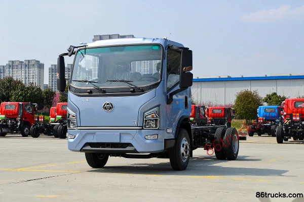 Sanhuan Shitong Xiao Mi 4,5T 4,15 m cabine simple fourgonnette électrique pur 81,87 kWh 4X2(6 roues) Extérieur (3) | 86Trucks