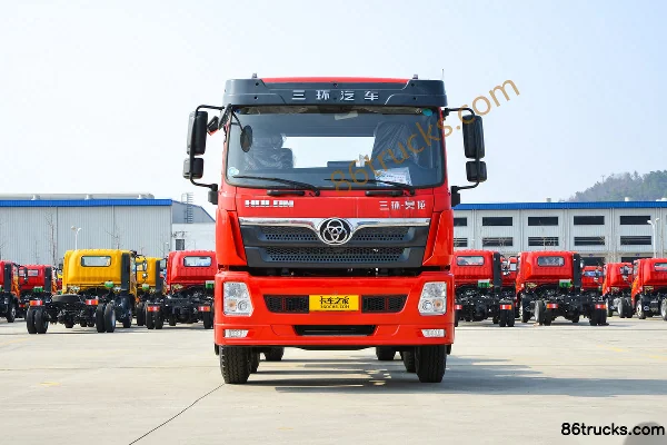 Sanhuan Shitong Haolong 4.3L Diesel 240 hp 6X2(8 wheels) Fast Gear 10-Speed 6.8m Dump Truck Exterior (2) | 86Trucks