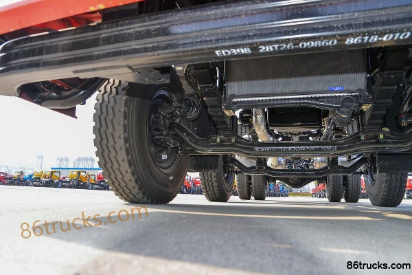 Sanhuan Shitong Haolong 4.3L Diesel 240 hp 6X2(8 wheels) Fast Gear 10-Speed 6.8m Dump Truck Chassis (2) | 86Trucks