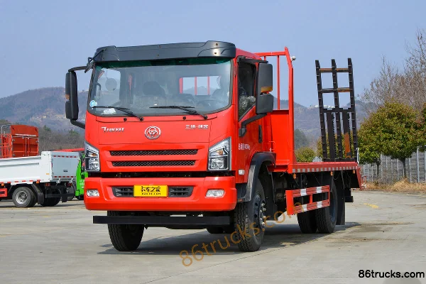 Sanhuan Shitong Chuangke 200 hp 4X2(6 wheels) Flatbed Truck Exterior (3) | 86Trucks