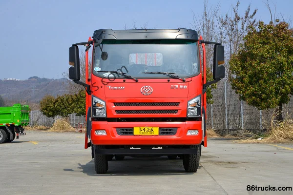 Sanhuan Shitong Chuangke 200 hp 4X2(6 wheels) Flatbed Truck Exterior (2) | 86Trucks