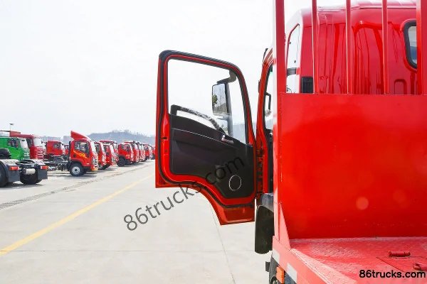 Sanhuan Shitong Chuangke 200 hp 4X2(6 wheels) Flatbed Truck Cab (1) | 86Trucks