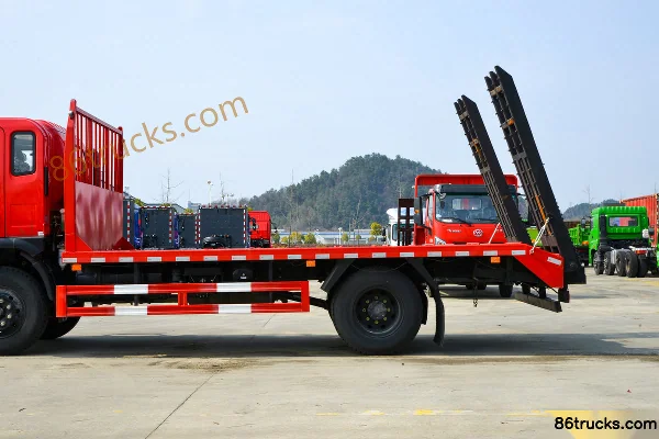 Sanhuan Shitong Chuangke 200 hp 4X2(6 wheels) Flatbed Truck Body (2) | 86Trucks