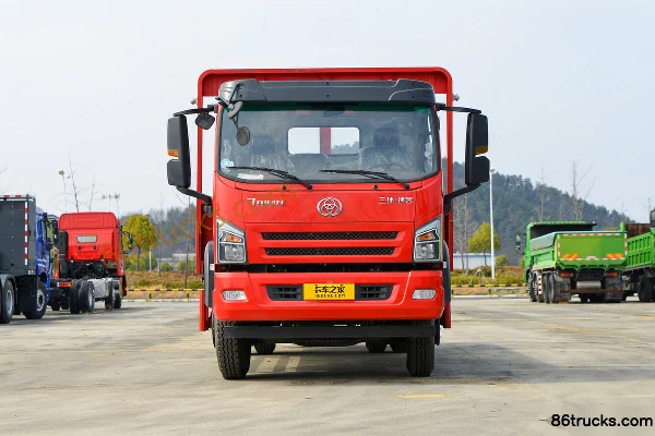 Sanhuan Shitong Chuangke 180hp 4X2(6 wheels) Single-row Flatbed Truck Exterior (2) | 86Trucks
