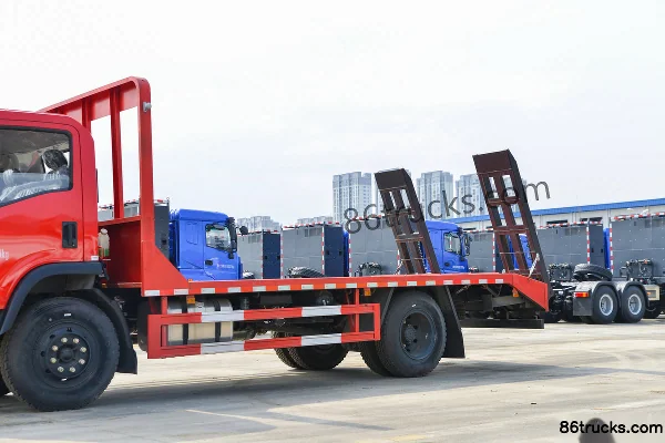 Sanhuan Shitong Chuangke 180hp 4X2(6 wheels) Single-row Flatbed Truck Body (1) | 86Trucks