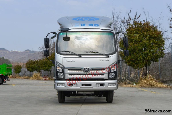 Sanhuan Shitong Chuangke Luxury Edition 4.5T 4X2(6 wheels) 4m Single-row Plug-in Extended Range Hybrid Refrigerated Truck Exterior (2) | 86T