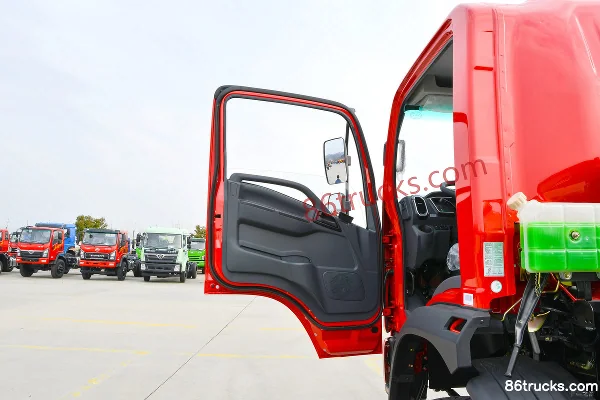 Sanhuan Shitong New Chuangke 163 hp 4X4(6 wheels) 3.6m Single Row Off-road Dump Truck Cab (1) | 86Trucks