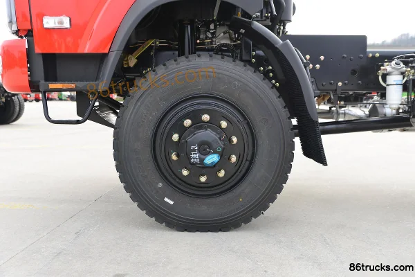 Sanhuan Shitong New Chuangke 163 hp 4X4(6 wheels) 3.6m Single Row Off-road Dump Truck Chassis (3) | 86Trucks
