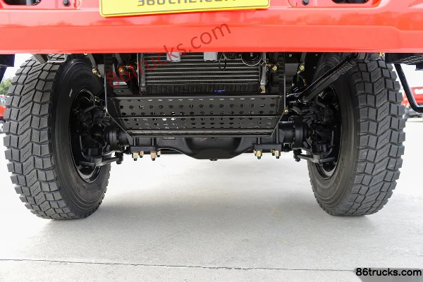 Sanhuan Shitong New Chuangke 163 hp 4X4(6 wheels) 3.6m Single Row Off-road Dump Truck Chassis (1) | 86Trucks