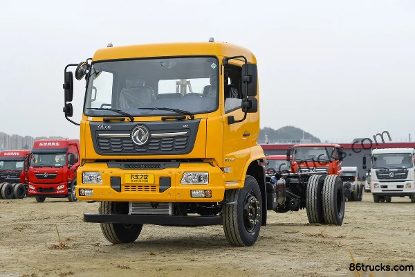 Dongfeng Tianjin VR 230hp 4x2(6 wheels) compression garbage truck (Zhongbiao brand) Exterior (3) | 86Trucks
