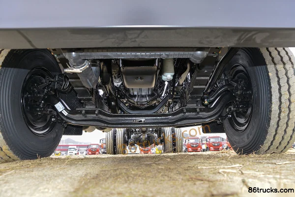 Dongfeng Tianjin VR 230hp 4x2(6 wheels) compression garbage truck (Zhongbiao brand) Chassis (1) | 86Trucks