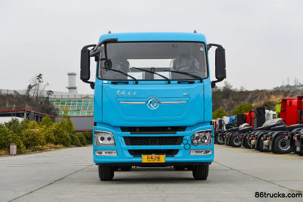 Dongfeng Tianlong KL 6X4(10 wheels) Pure Electric Tractor Truck CATL 400kWh Exterior (2) | 86Trucks