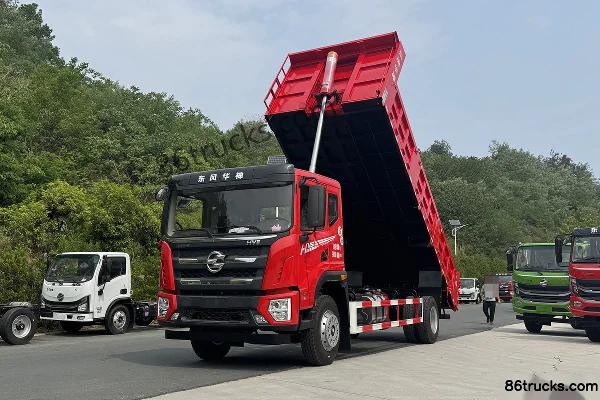 Dongfeng HV5 6.2L Diesel 245hp 4X2(6 wheels) Fast Gear 10-Speed 6.5m Dump Truck Exterior (2) | 86Trucks