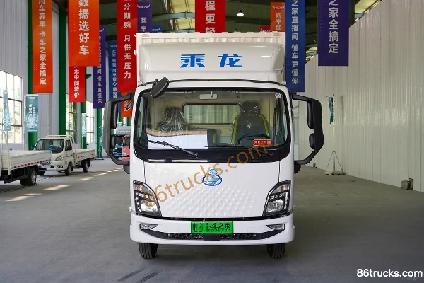 Dongfeng L2V Yiwei 4,165 m simple cabine fourgon électrique pur camion léger CATL 100,46 kWh 4X2(6 roues) Extérieur (2) | 86Trucks