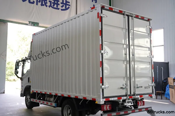 Dongfeng L2V Yiwei 4,165 m simple cabine fourgon électrique pur camion léger CATL 100,46 kWh 4X2(6 roues) Carrosserie (1) | 86Trucks