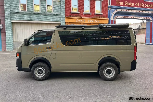 Foton Commercial Vehicle View G7 2022 Model Standard Edition 160hp CNG 2-Seat Long Wheelbase High Roof Light Bus (China VI) Exterior (3) | 8