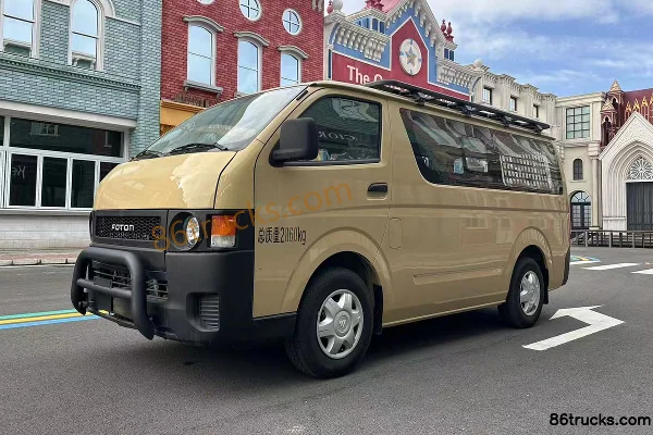Foton Commercial Vehicle View G7 2022 Model Standard Edition 160hp CNG 2-Seat Long Wheelbase High Roof Light Bus (China VI) Exterior (2) | 8