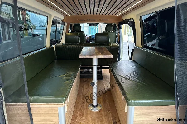 Foton Commercial Vehicle View G7 2022 Model Standard Edition 160hp CNG 2-Seat Long Wheelbase High Roof Light Bus (China VI) Cargo Box (2)