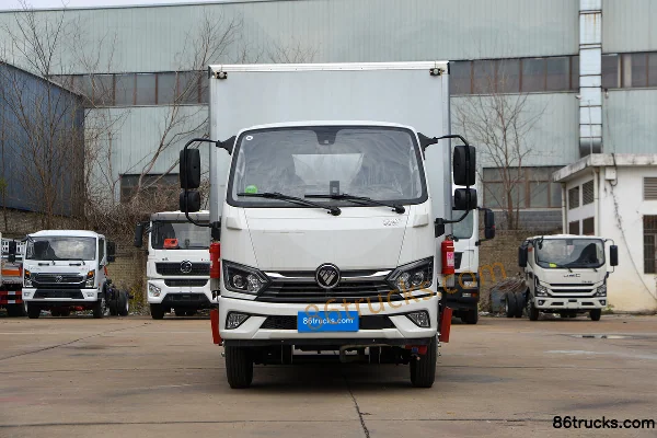Foton M Card 142 hp 4X2(6 wheels) Flammable Liquid Van Truck (Chufei Brand) Exterior (2) | 86Trucks